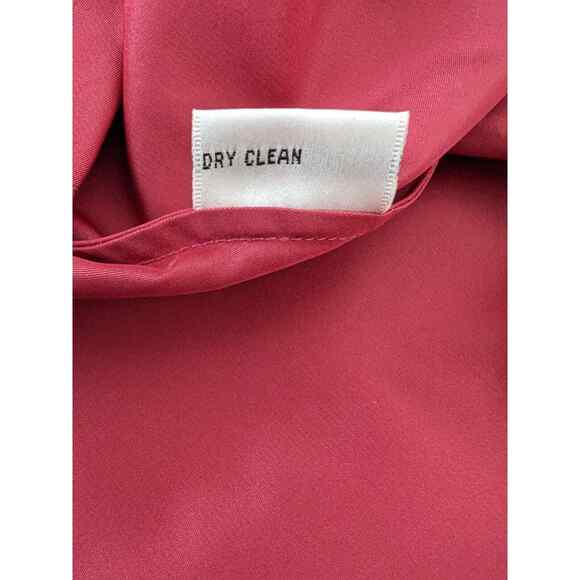 Talbots Pure 100% Silk Pink Ruched Gathered Front Blouse Womens Size 20W Career - Picture 8 of 12